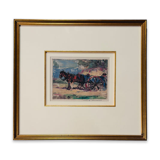 Manly Edward MacDonald - Horse and Cart