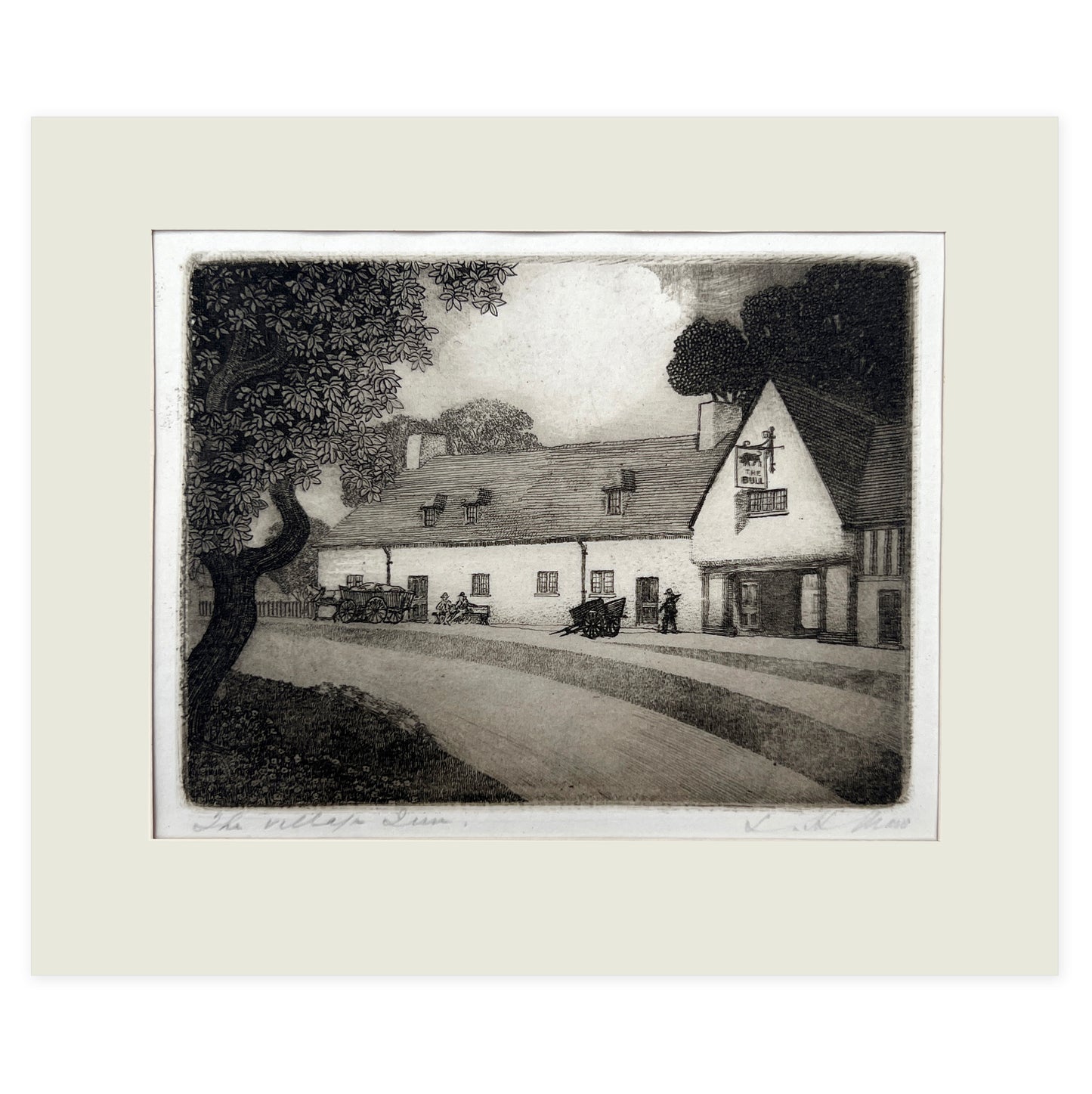 Samuel Herbert Maw - Greeting Card (The Village Inn)