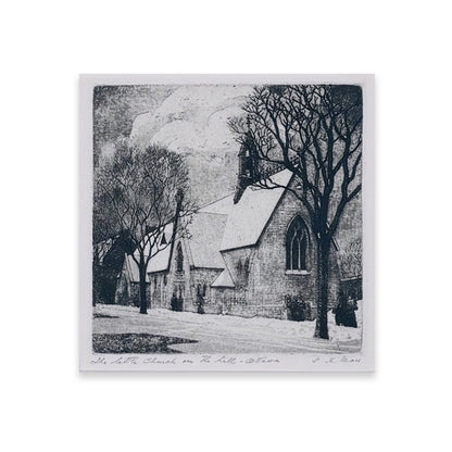 Samuel Herbert Maw - The Little Church on the Hill - Ottawa - McCanse Art