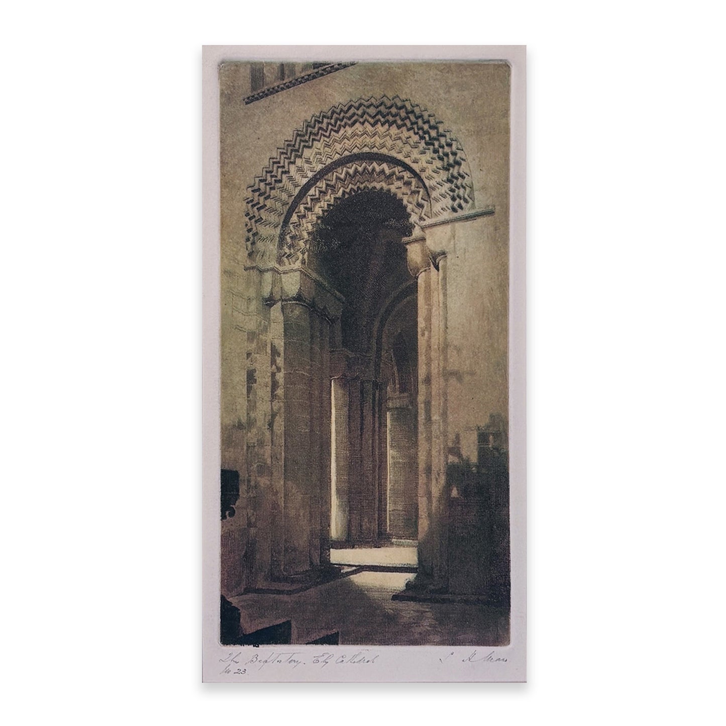 Samuel Herbert Maw - Ely Cathedral, No. 23 - McCanse Art