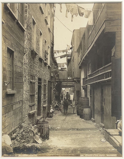 William Notman - Sous le Cap. Street, Quebec