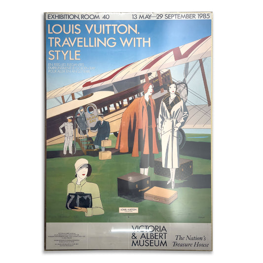 LOUIS VUITTON. TRAVELLING WITH STYLE. Victoria & Albert Museum, 1985.