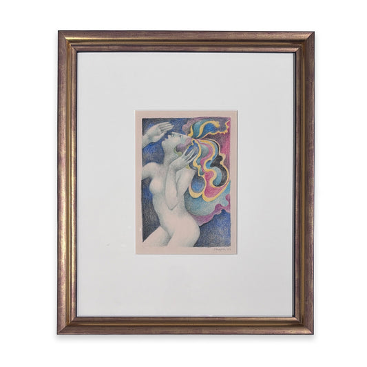 Gary Slipper - Woman with coloured hair