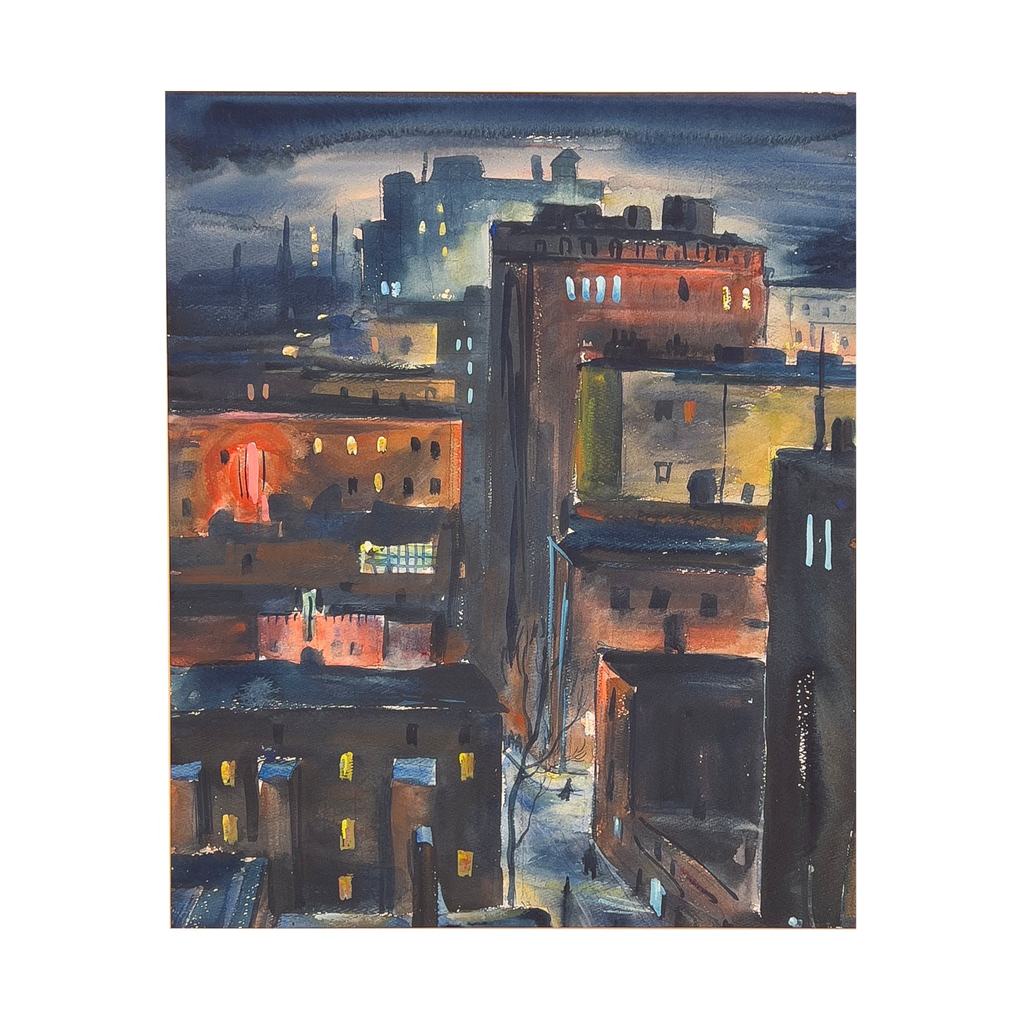 John Stanley Walsh - Montreal at Night