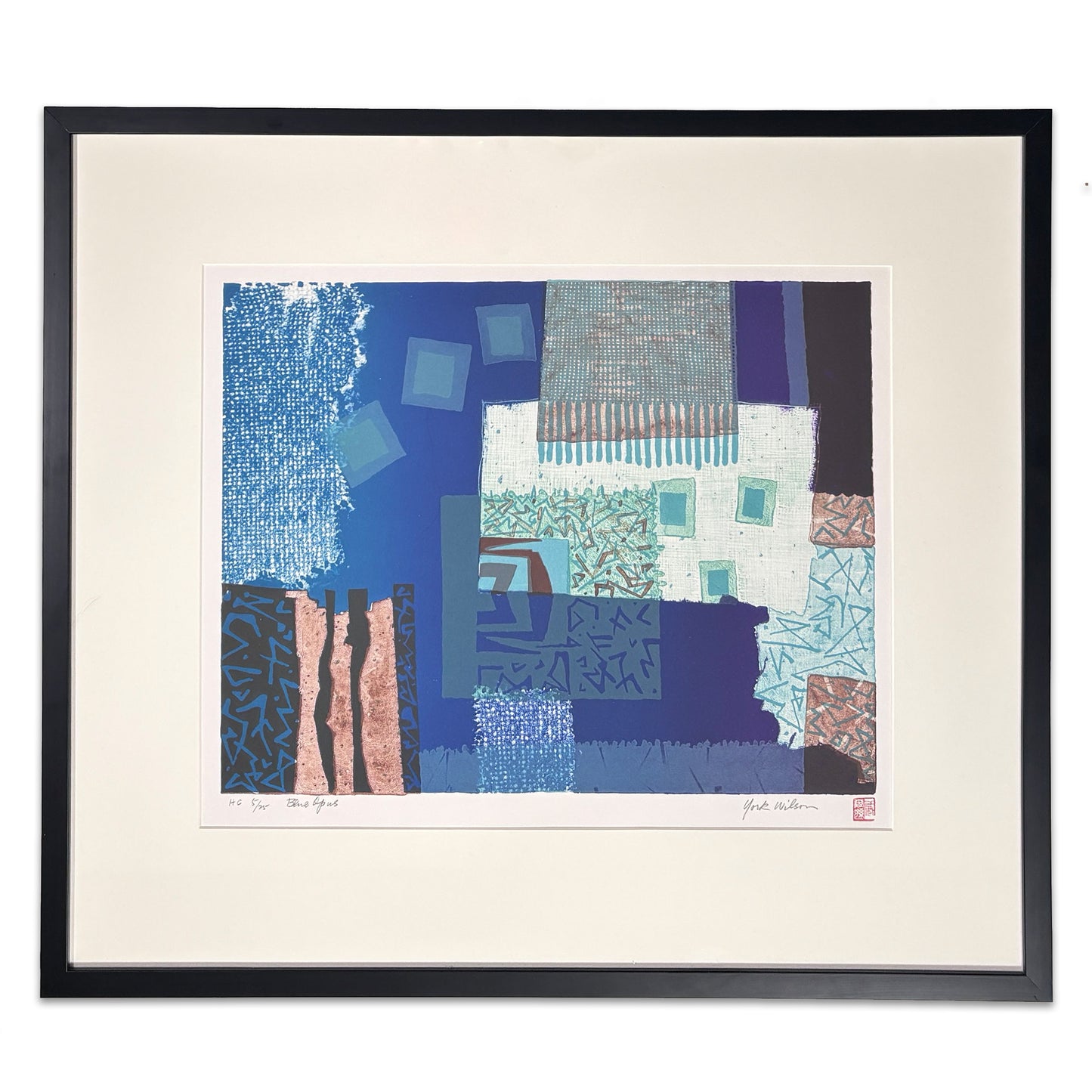 Ronald York Wilson - Blue Opus