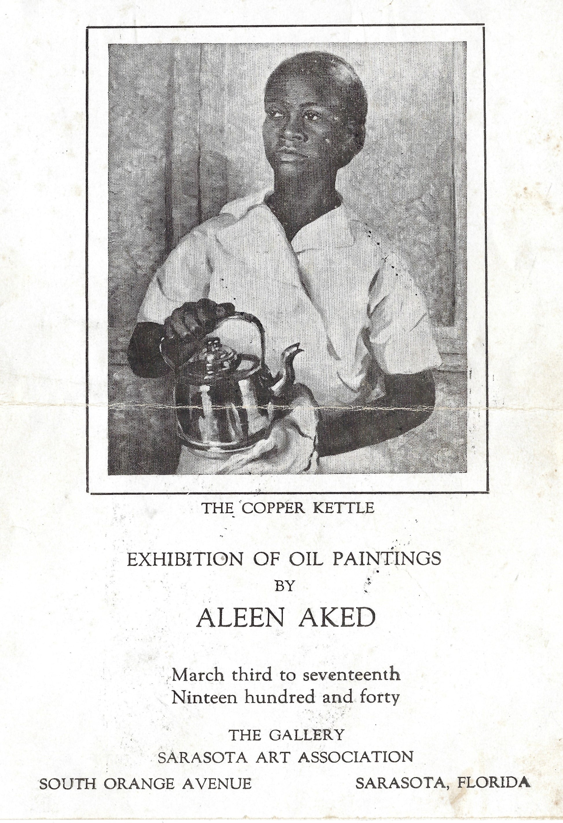 Aleen Aked - The Artist's Materials - McCanse Art